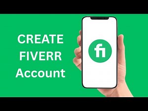 How To Create Fiverr Account - Full Guide
