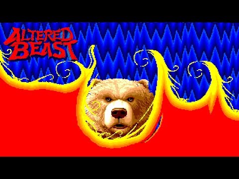 ALTERED BEAST - MOLDY SNAIL Boss Fight - Mega Drive/GENESIS
