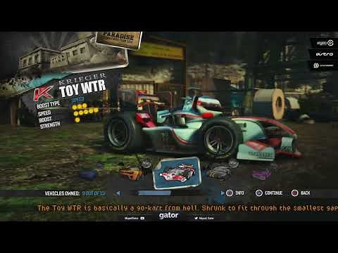 Burnout Paradise Remastered All Cars Unlocked shown off! Legendary and Toy Cars 4K PS4 Pro Gameplay