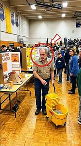 Everyone Blamed the School Cleaner.. Until They Realized He Saved the Entire Science Fair 🤯