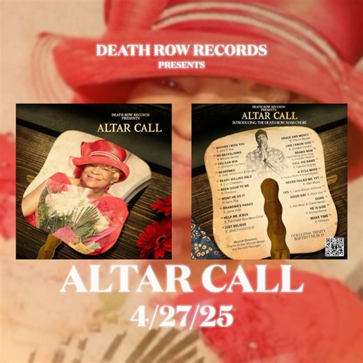 4.4K views · 123 reactions | Death Row Records Presents: Altar Call. The powerful gospel album executive produced by Snoop Dogg is dropping April 27th! | Death Row Records | Facebook