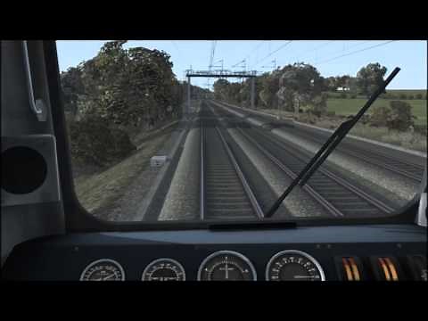 Class 87 cab ride WCML Rugby to Nuneaton
