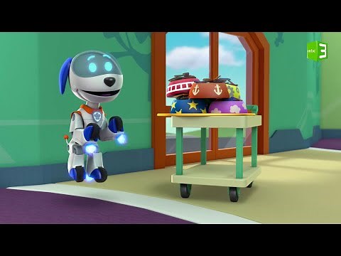 الجرو الآلي ينضم إلى دوريات المخلاب 🤖