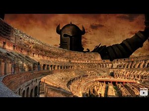 ASMR Colosseum Rome Gladiator Sound Ambience 7 Hours 4K - Sleep Relax Focus Chill Dream