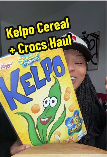 SpongeBob Kelpo Cereal and Crocs Haul