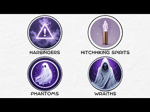 4 TERRIFYING Types of Ghosts Explained in 3 Minutes