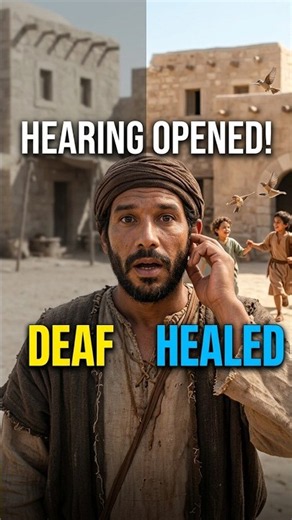 He Could Not Hear… Then Jesus Said, “Be Opened”