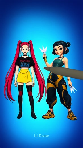 Mira's Transformation into a K-Pop Demon Hunter