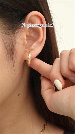 Pain-free clip-ons that elevate your whole ear stack.