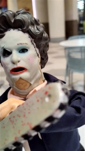 Cutest Leatherface Animatronic Animated Dancing Halloween Horror Toy Ive Ever Seen #leatherface #tcm