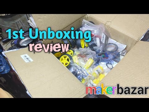 Unboxing review || Mekarbazar se electronics components review ‪@RciGear.‬