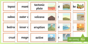 Extreme Earth Word Cards