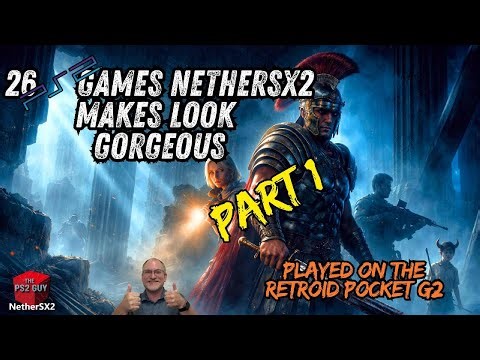 I tested 26 PS2 games on the Retroid Pocket G2 (They look AMAZING) - Part 1