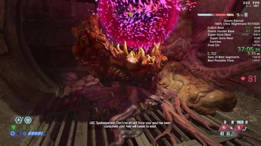 100% Ultra-Nightmare speedruns | heart rate monitor