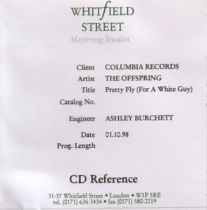 The Offspring - Pretty Fly (For A White Guy)