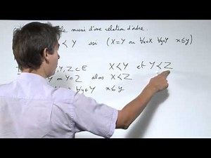 Exercice 3 (Relation d'équivalence, relation d'ordre) [00217]