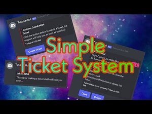 Simple Ticket System | BDFD#8