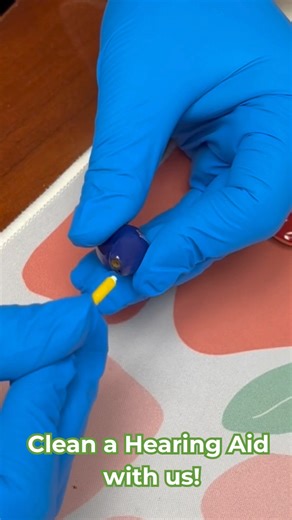 Clean and service your hearing aid with us! 👂✨ A little maintenance goes a long way, clear sound starts with proper care!🤩 #HearBetterLiveBetter #hear2help #hearagainamerica | Hear Again America
