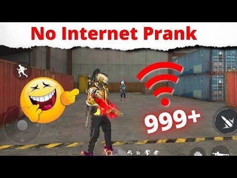 Not internet prank in Free fire 🛜