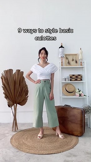 Back to basics. How else would you style these pants? #stylehack #learningisfun #tiktokstyle #outfitchange #howtowear #fashionhack #style #howtowear