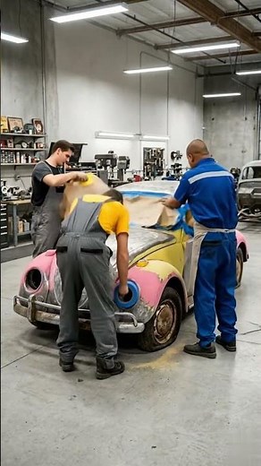 Bringing back the most iconic car in history! The 1966 VW Bug Restoration of this classic Volkswagen