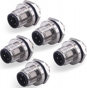 [Hot Item] M6/M8/M12  Code A 3PIN/5PIN Wire solder PIN waterproof Connector