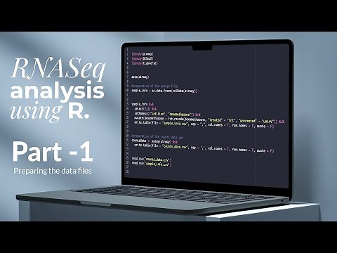 RNAseq analysis using R programming | Part 1 | Preparation of the data files | #programming
