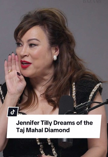 Jennifer Tilly Dreams of the Iconic Taj Mahal Diamond