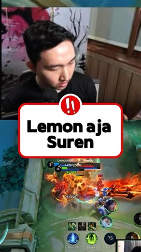 Kalo kalah suren aja, jangan tunggu late game #lemon #mlbbcreatorcamp #shotsvideo