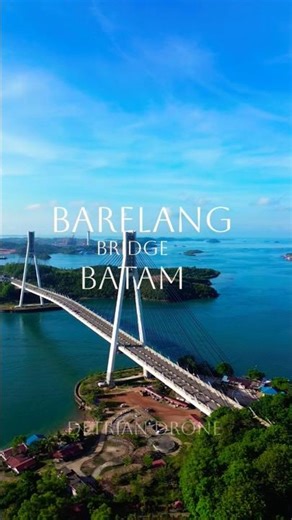 jembatan satu barelang icon batam #drone #batam #dji #travel #pantai