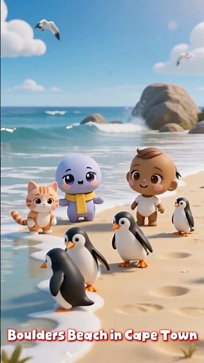 Cape Town Song for Kids 🇿🇦 | Visiting Cape Town with Nooli | Penguins, Table Mountain & Bo-Kaap