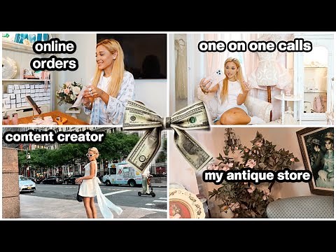 RUN ALL OF MY MANY BUSINESSES WITH ME! gabi demartino