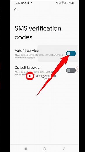 How To Auto Fill Otp In Android Mobile | Auto fill otp || #shorts