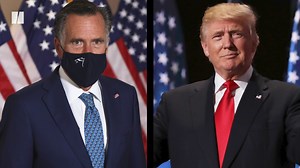 Sen. Mitt Romney (R-UT) criticized the Trump administration for its poor response to the coronavirus pandemic. | HuffPost