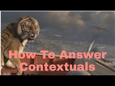 How To Answer English HL p2 Contextuals Grade 12