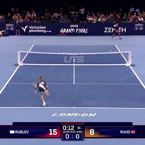 Rublev is fighting for a shot at UTS Title #3 🏆 Stream Casper Ruud vs. Andrey Rublev right now on our App! 🤳 | Tennis Channel
