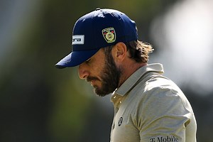 Max Homa rocks LAFD tribute hat and shoes at the Farmers Insurance Open