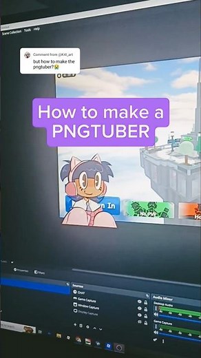 HOW TO MAKE A PNGTUBER #pngtuber #vtuber #tutorial #obs #oc #originalcharacter #streaming