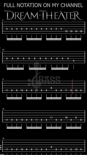 Panic Attack 𝄢 #dreamtheater #dreamtheaterbass