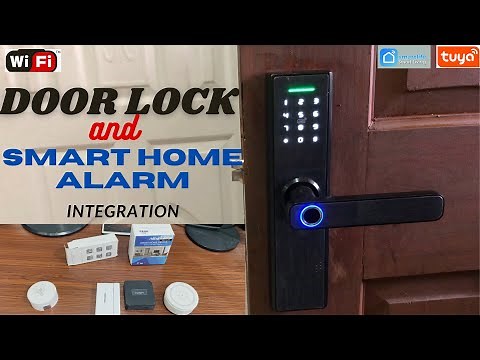 Tuya Smart Lock Integration with the Smart Home Alarm