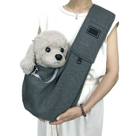 Dog and Cat Sling Carrier Little Pet Carrier Shoulder Crossbody Pet Slings - Walmart.ca