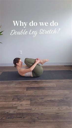 The Double Leg Stretch is a quintessential ab exercises from the classical Pilates mat sequence