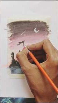 mini shadow painting in city # #art #painting #youtube #diy