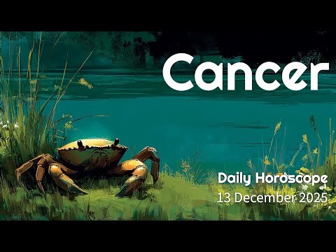 Cancer Daily Horoscope – 13 December 2025