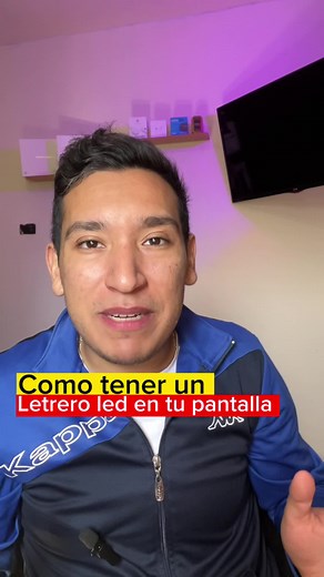 Como tener un letrero led en tu celular #trucos #tips #iphonetips #iphone #android