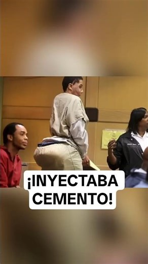 He paid $20,000 to have cement injected into him.