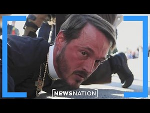 Pastor arrested outside ICE facility critical of Illinois governor | NewsNation Prime