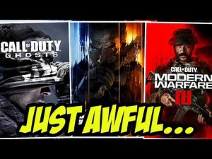 The 10 Absolute WORST Call Of Duty Games