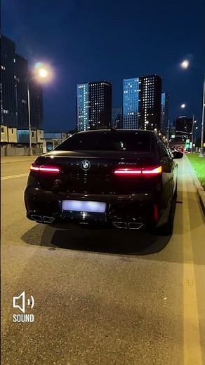 ТЮНИНГ ВЫХЛОПА на BMW M760E