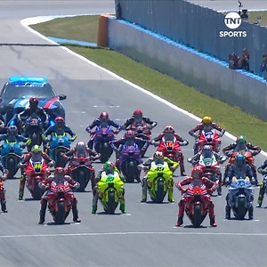 6.7M views · 127K reactions | WHAT A RACE 勞 Catch up with the proceedings from the full race in Jerez where non-stop action delivered a dramatic shuffle in the World Championship  #MotoGP | #SpanishGP | TNT Sports Bikes | Facebook
